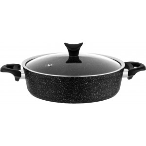 Taç Induction Mastercook Shallow Pot 20cm Black