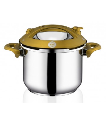 Taç Presto Pressure Cooker Pot 6 Lt.  Gold