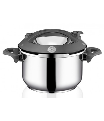 Taç Presto Pressure Cooker Pot 4 Lt. Grey